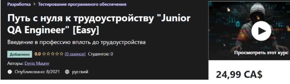 [Udemy] Denis Maurer - Путь с нуля к трудоустройст_0.jpg